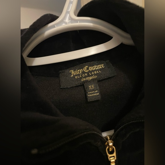 Juicy Couture Black Label Trk Velour Fairfax Jacket - Picture 3 of 6